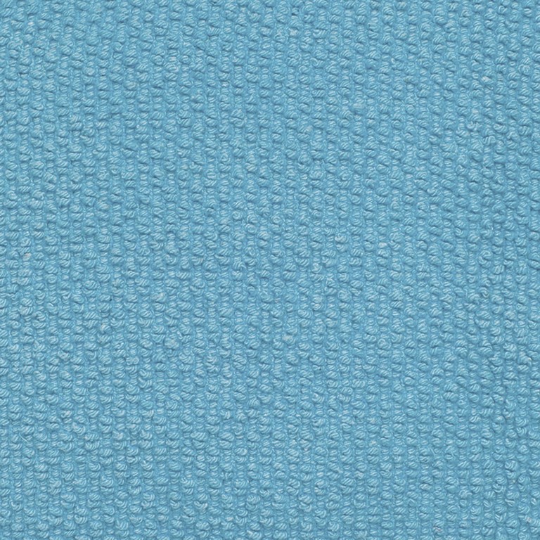 Blue Nubby Textured Modern Throw Pillow