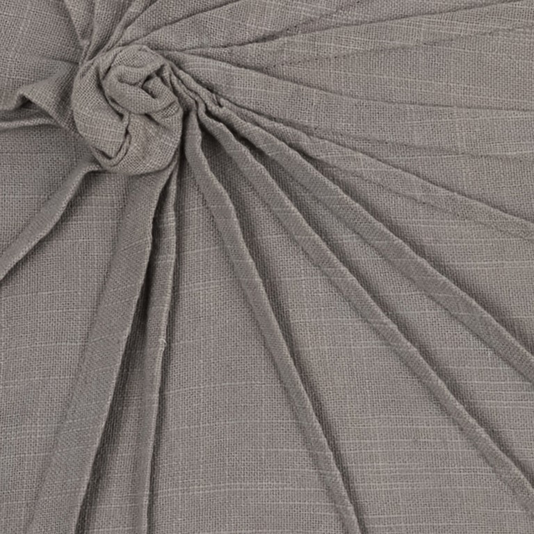 Gray Twisted Knot Modern Down Throw Pillow