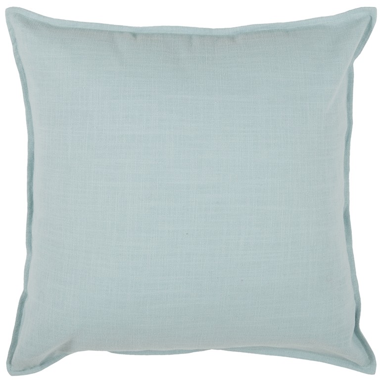 Blue Solid Light Textured Modern Throw Pillow-403524-1
