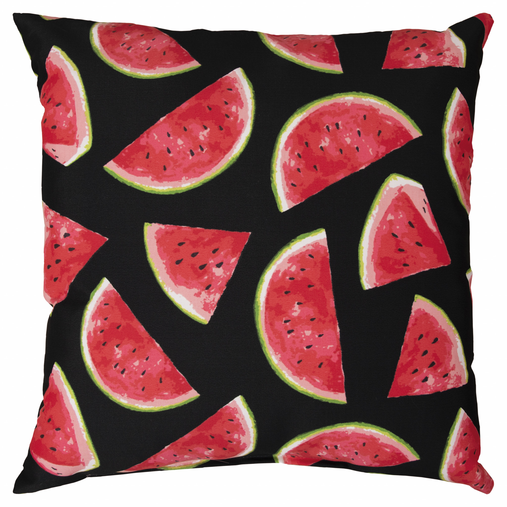 Set of Two 22" X 22" Red Indoor Outdoor Throw Pillow Cover & Insert-403538-1