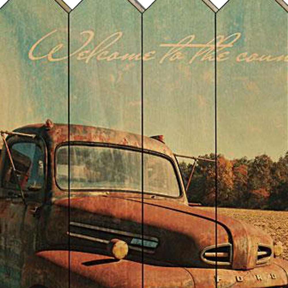 Welcome To The Country Unframed Print Wall Art