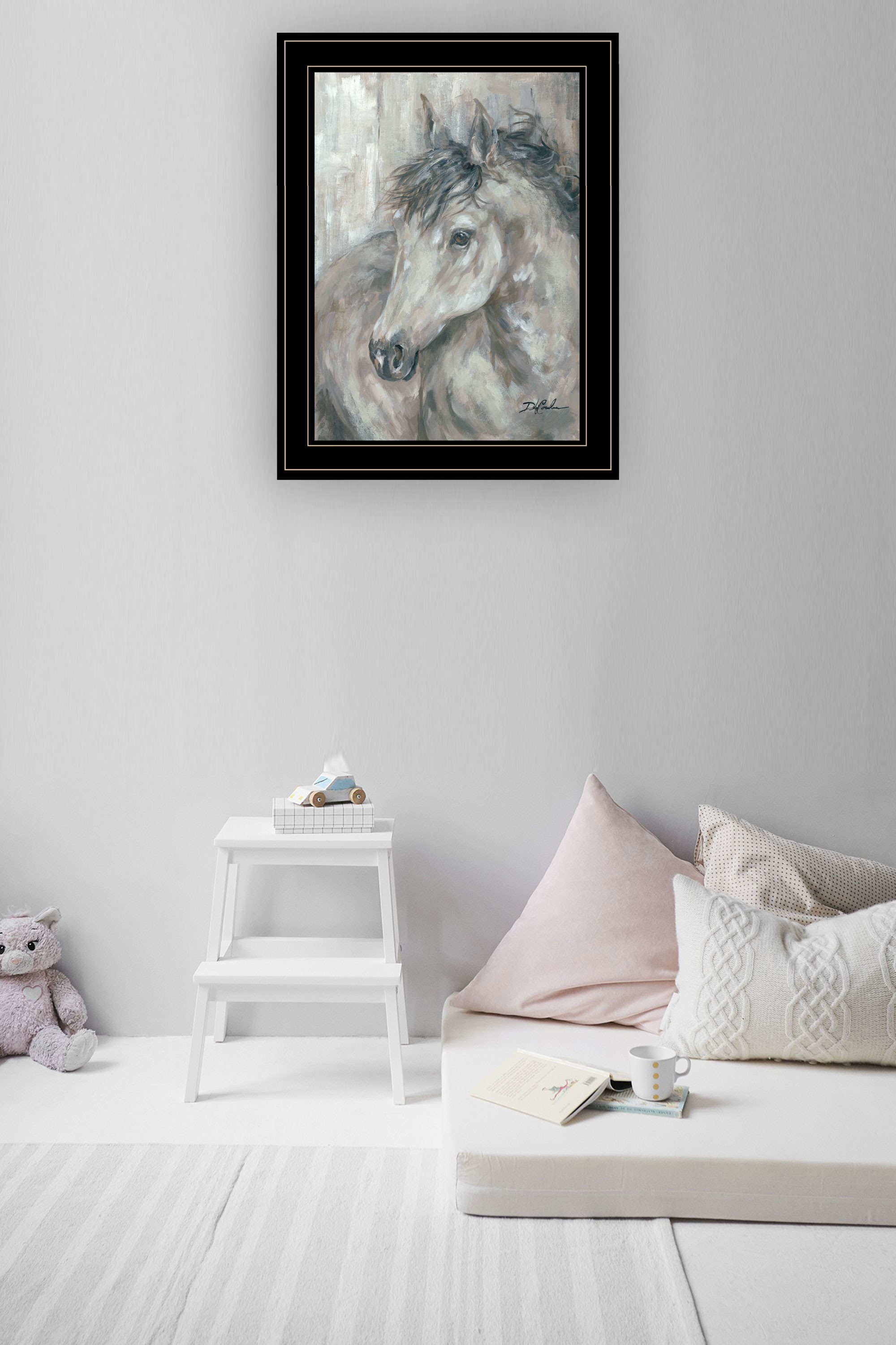 True Spirit 2 Black Framed Print Wall Art