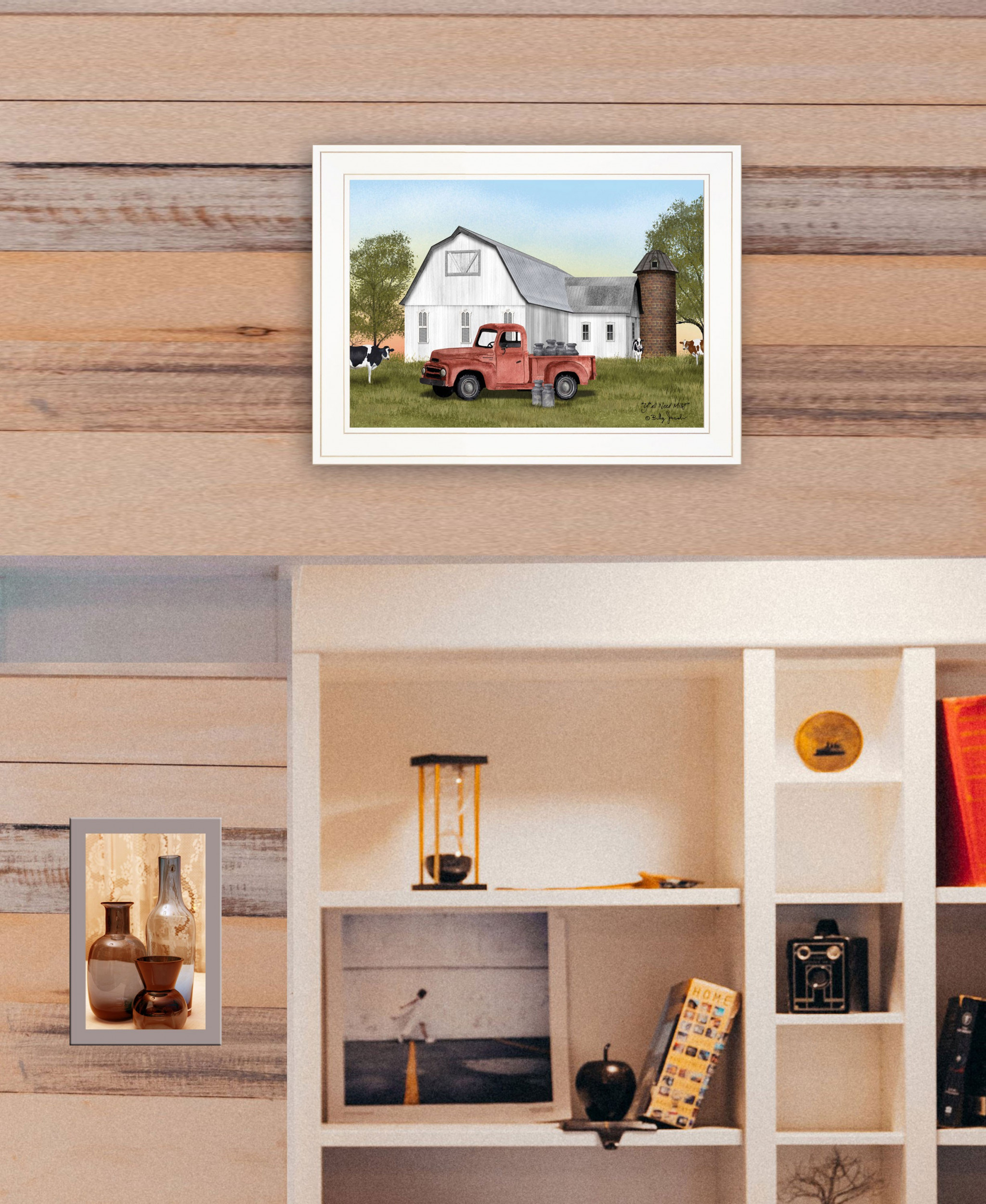 Yall Need Milk 2 White Framed Print Wall Art