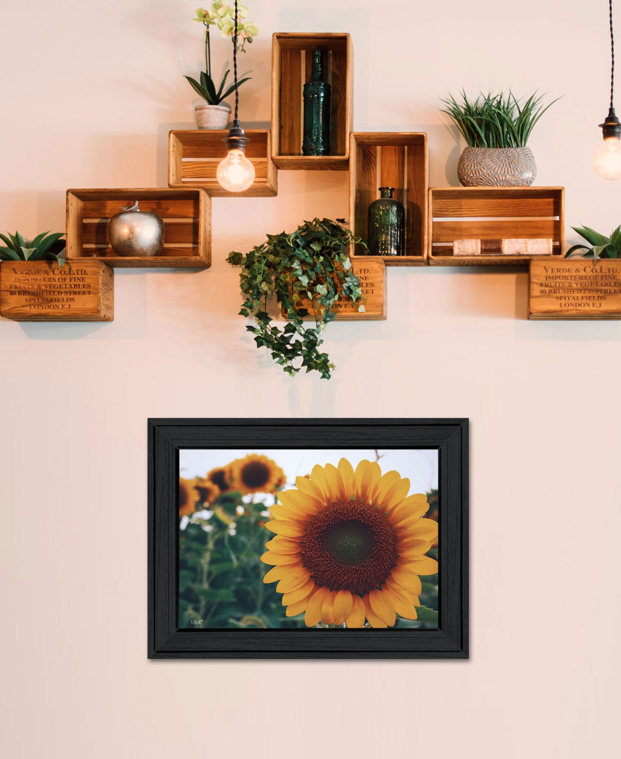 Midwest Livin Ii 3 Black Framed Print Wall Art