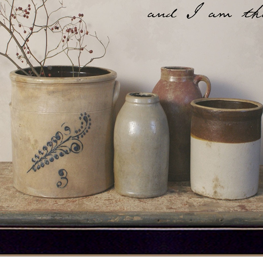 He Is The Potter Black Framed Print Wall Art