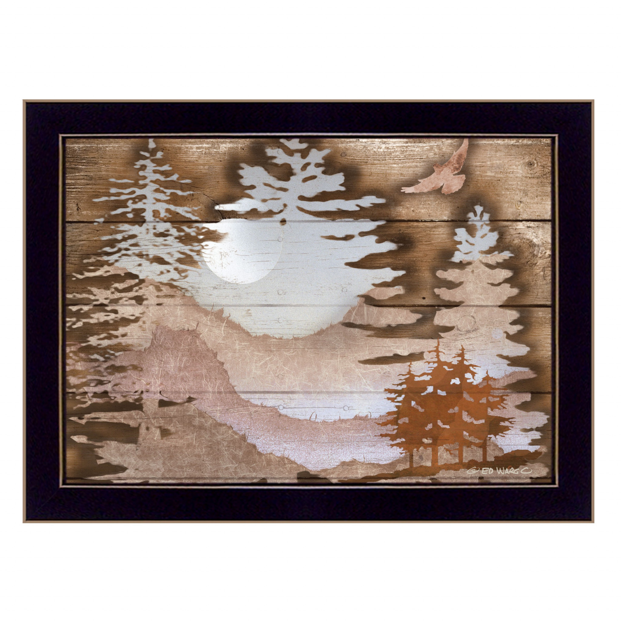 Great Outdoors Ii 1 Black Framed Print Wall Art