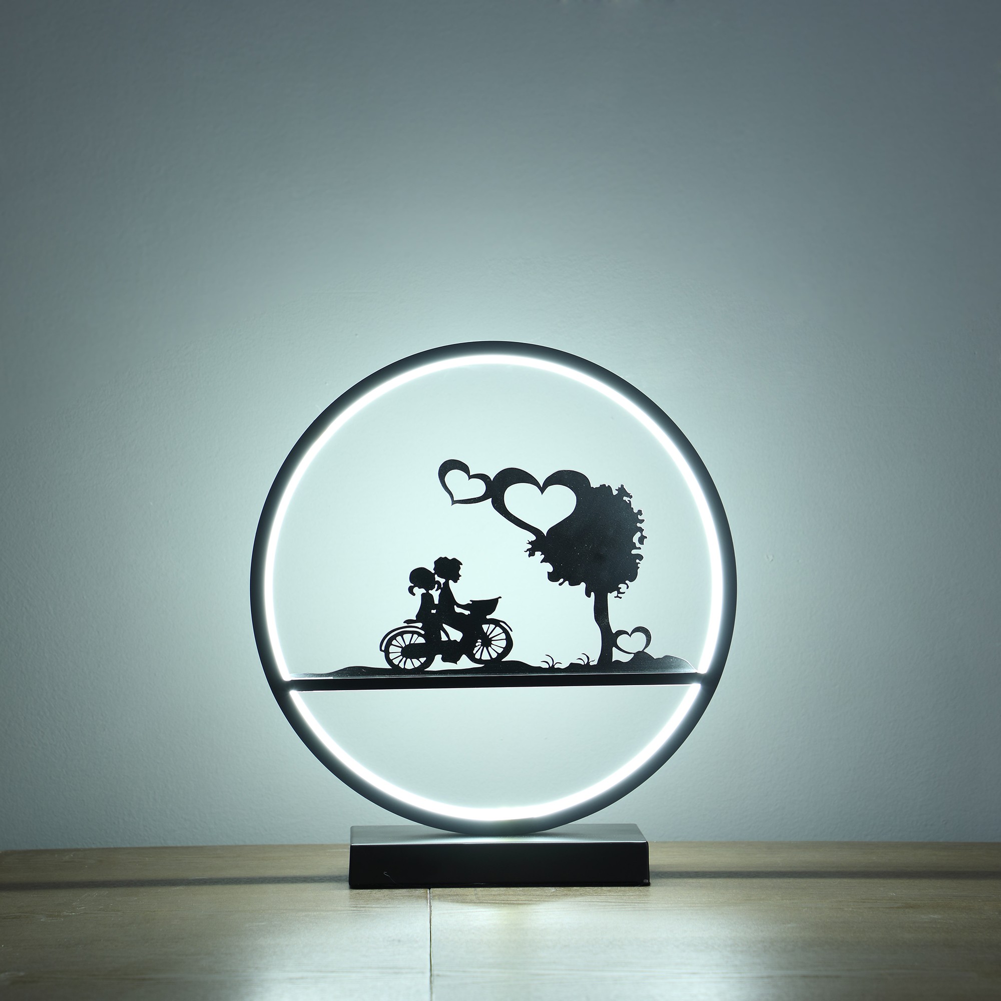 13 Kids On A Bicycle Table Lamp With Led Light