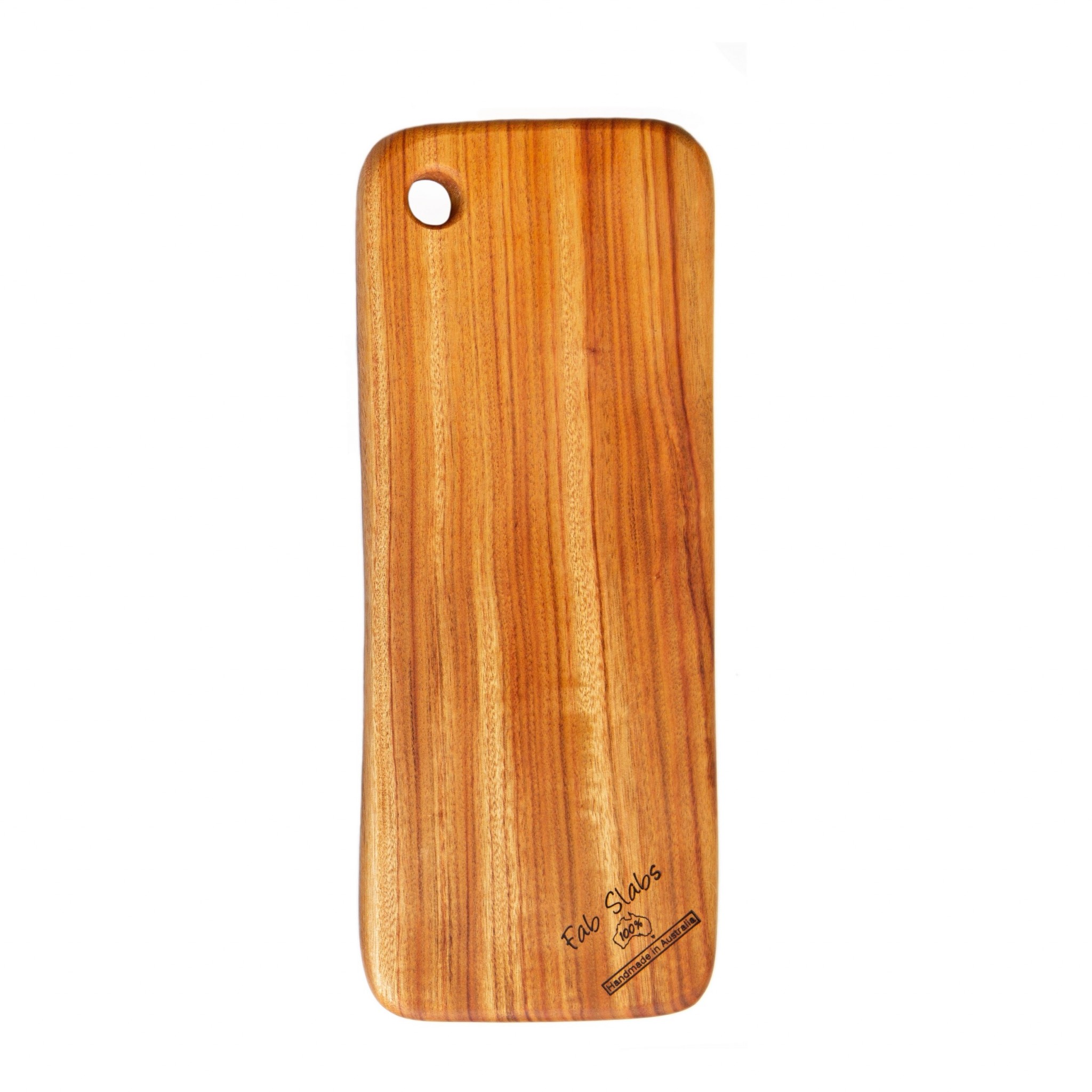 Natural Rounded Rectangle Narrow Anti-Bacterial Cutting Board-469160-1
