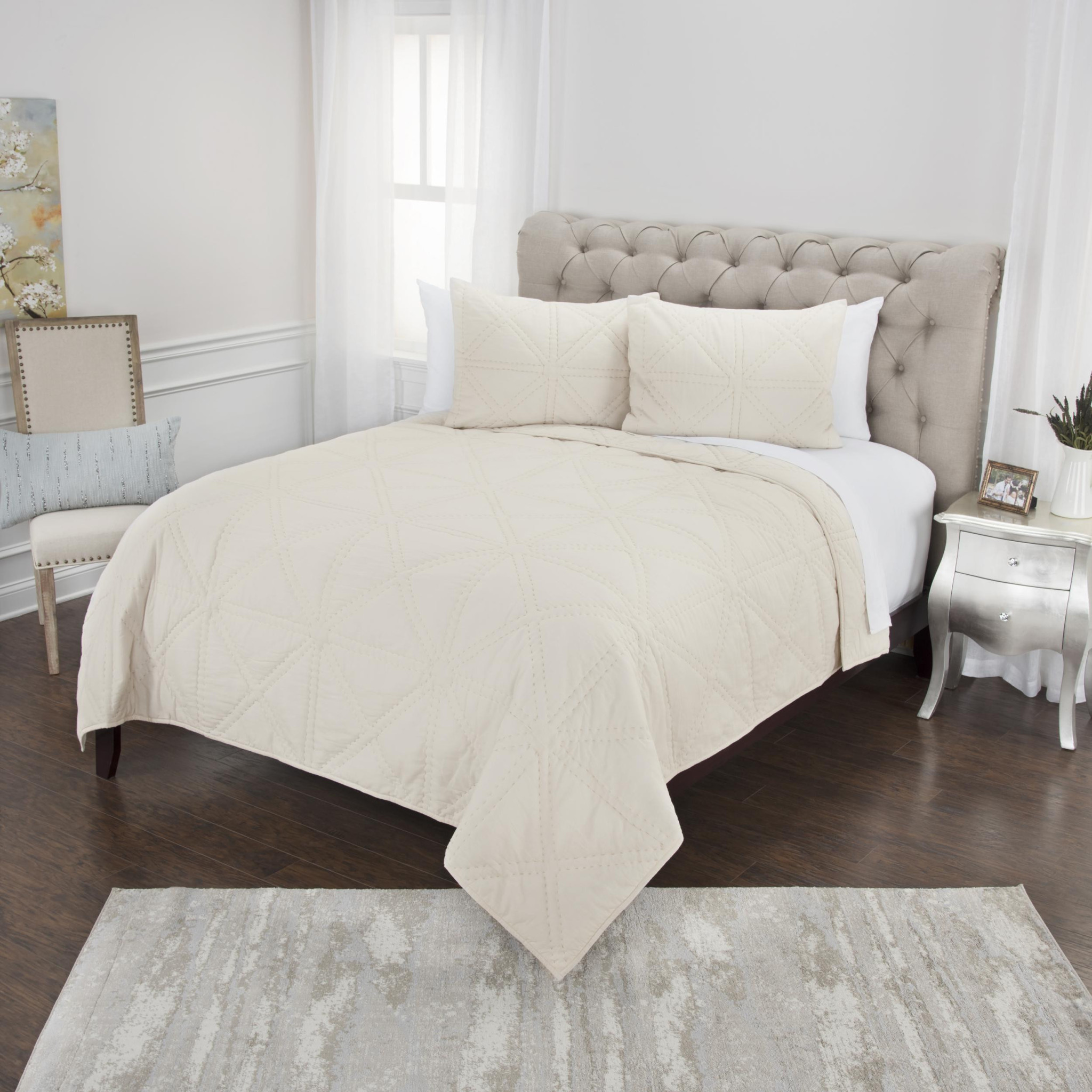 Natural Queen 100% Cotton 300 TC Machine Washable Comforter