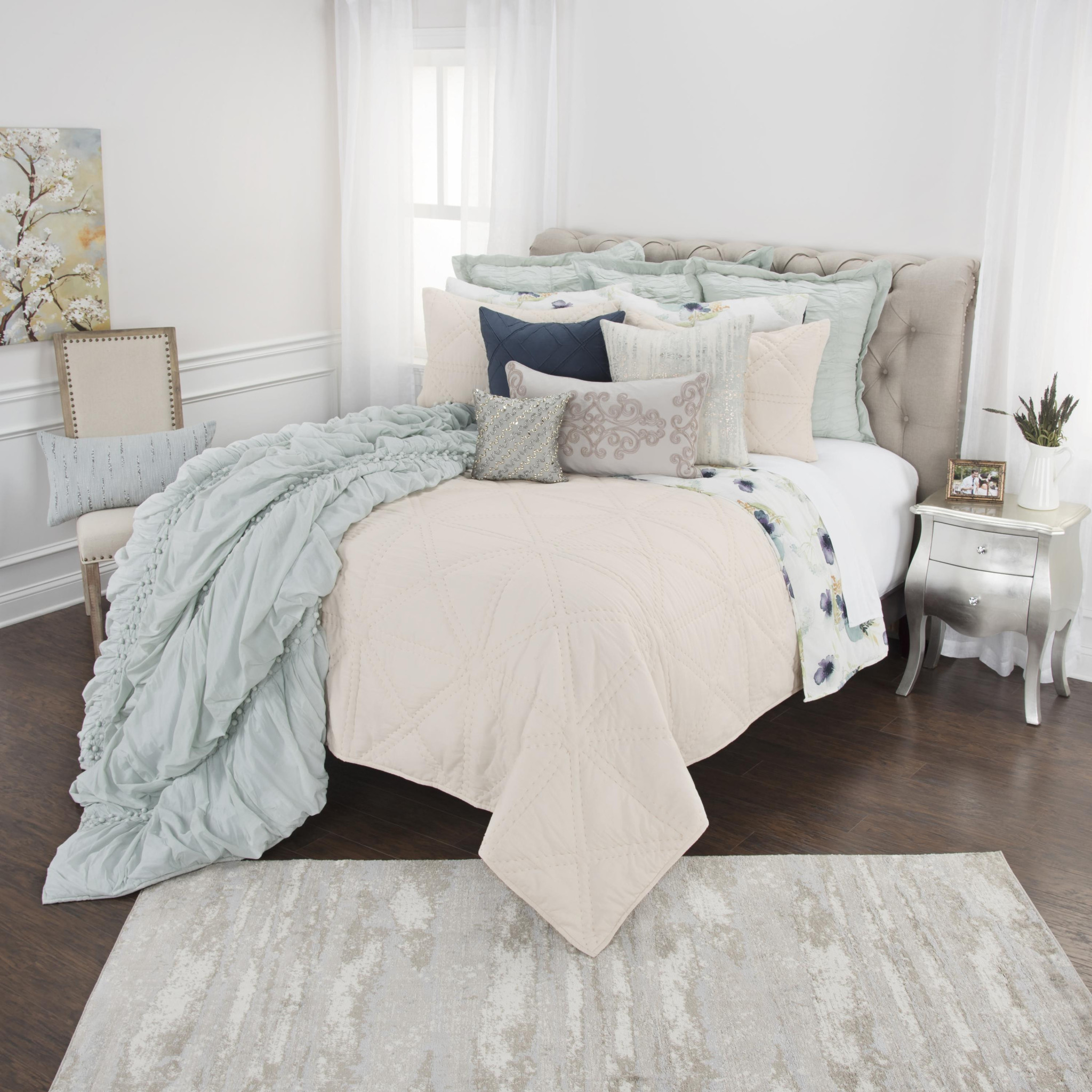 Natural Queen 100% Cotton 300 TC Machine Washable Comforter