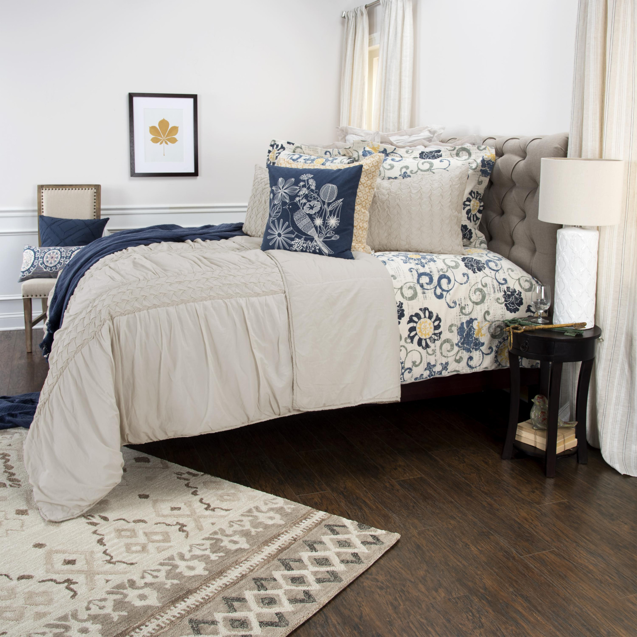 Natural King 100% Cotton 300 TC Machine Washable Comforter