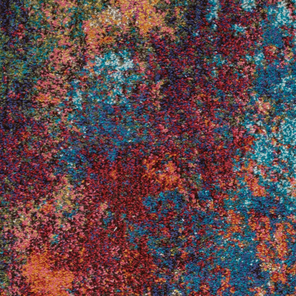 3 X 5 Atlantic Abstract Power Loom Non Skid Area Rug