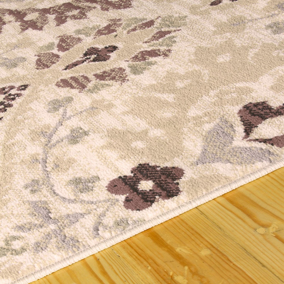 11" Runner Multi-Colored Floral Stain Resistant Runner Rug