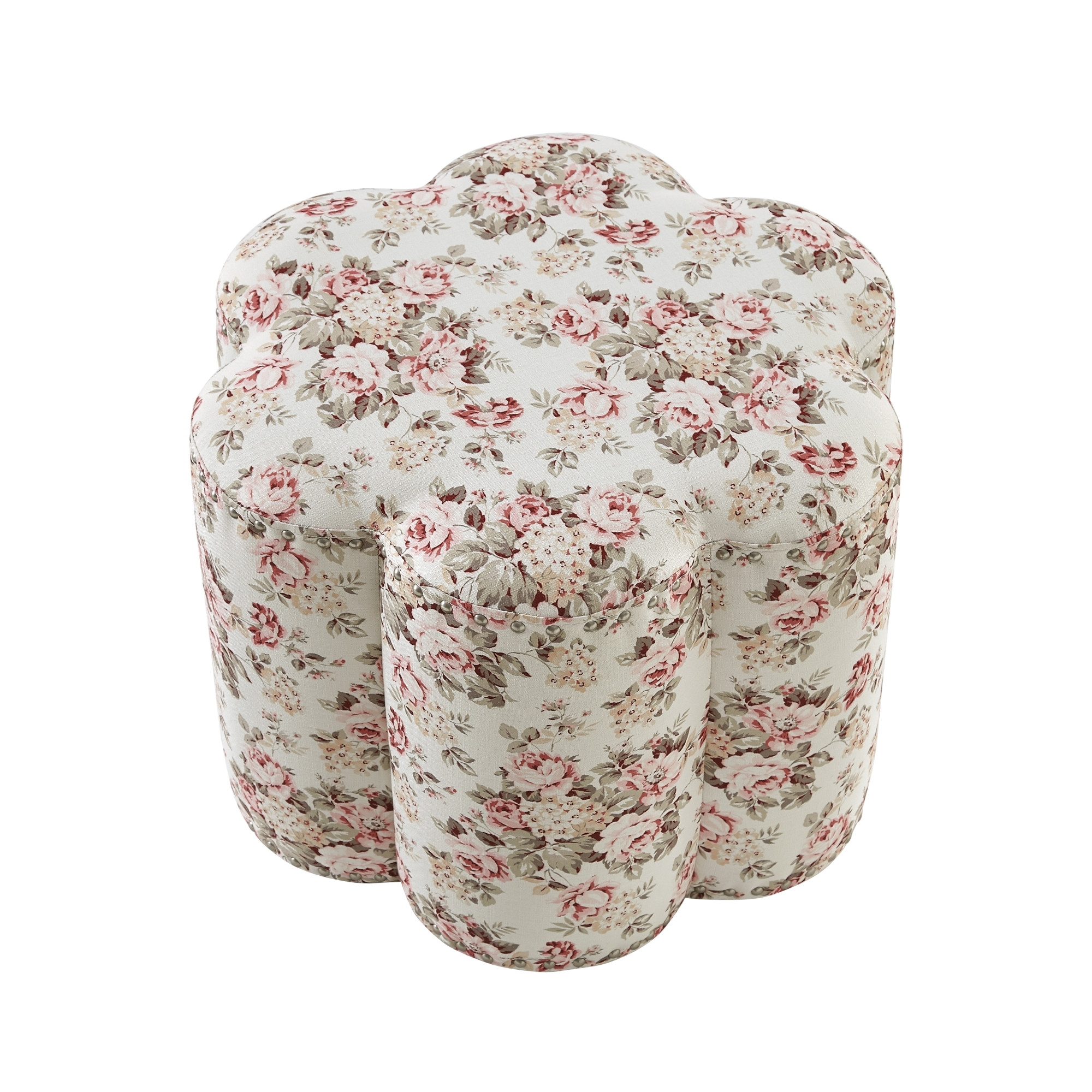25" Ivory Linen Specialty Ottoman-487839-1