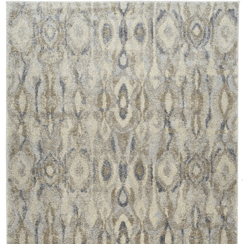 3 X 5 grey Moroccan Area Rug