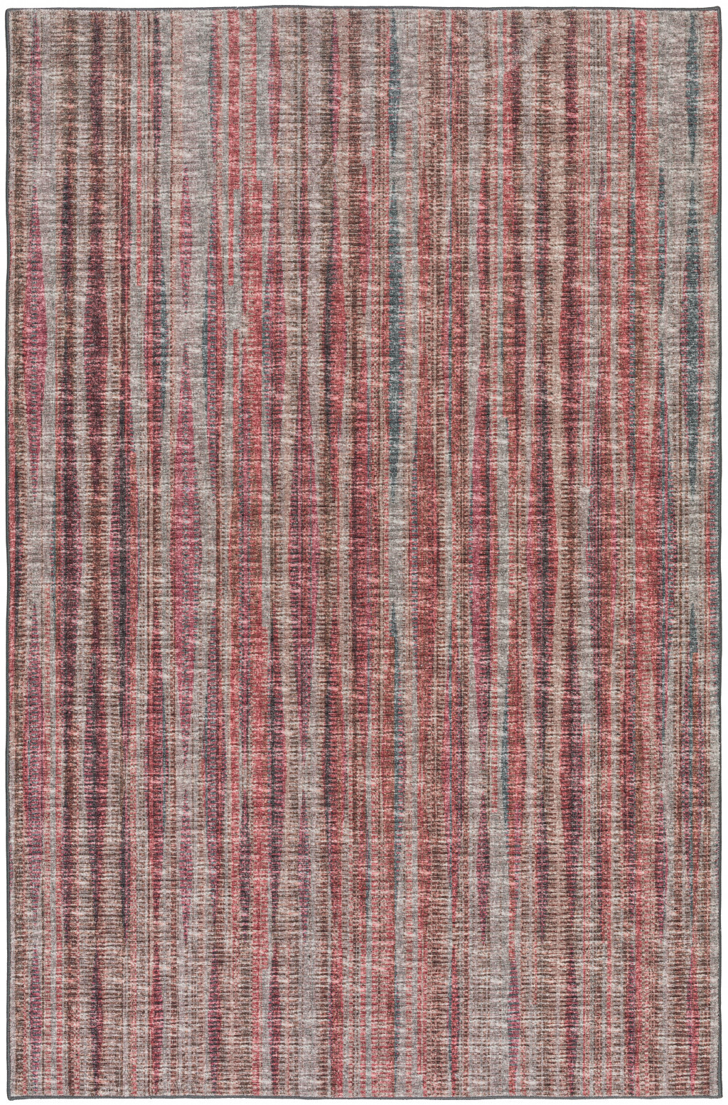5" X 8" Pink Ombre Tufted Handmade Area Rug