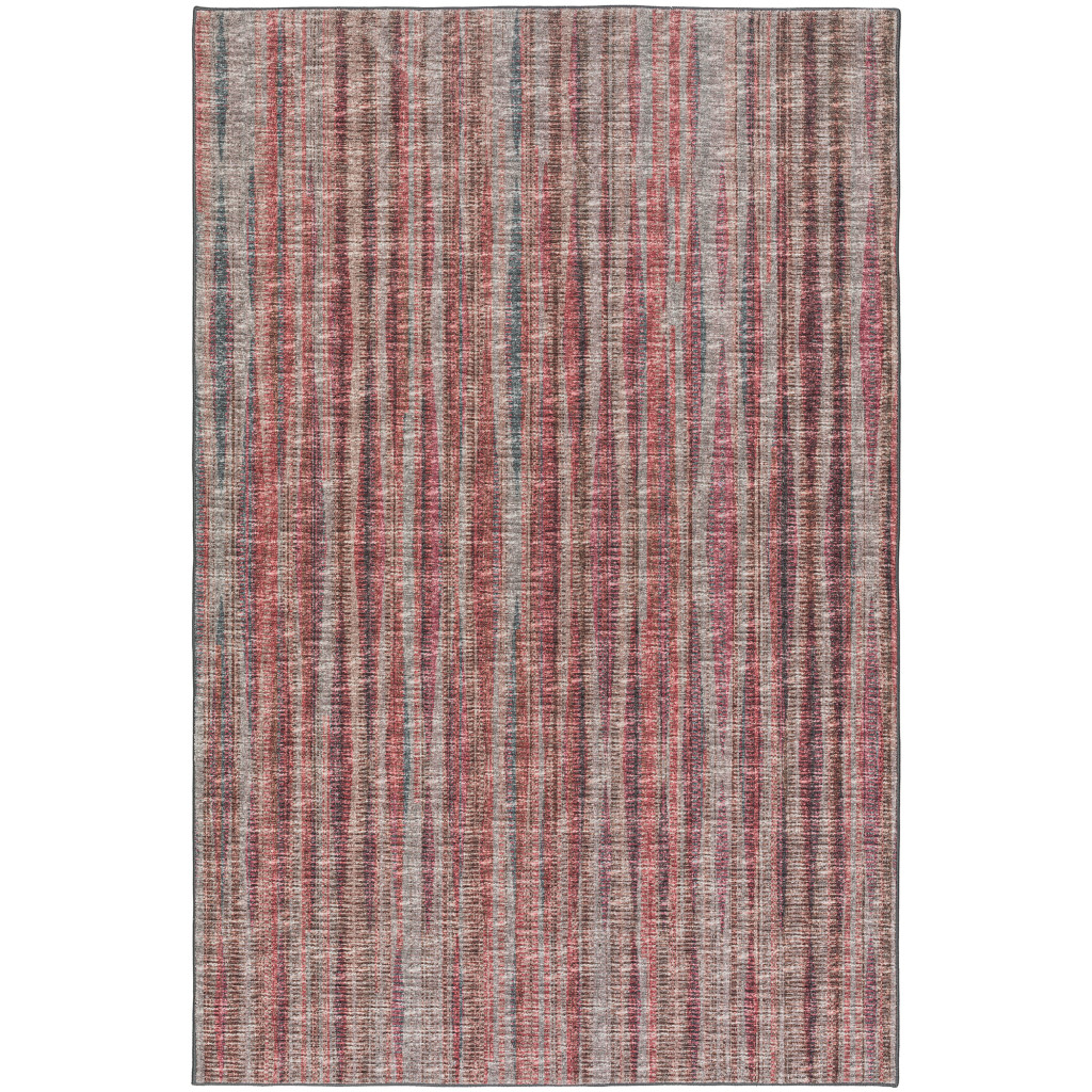 5" X 8" Pink Ombre Tufted Handmade Area Rug