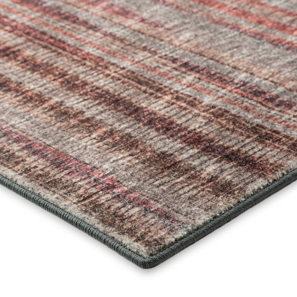 8" X 8" Pink Round Ombre Tufted Handmade Area Rug