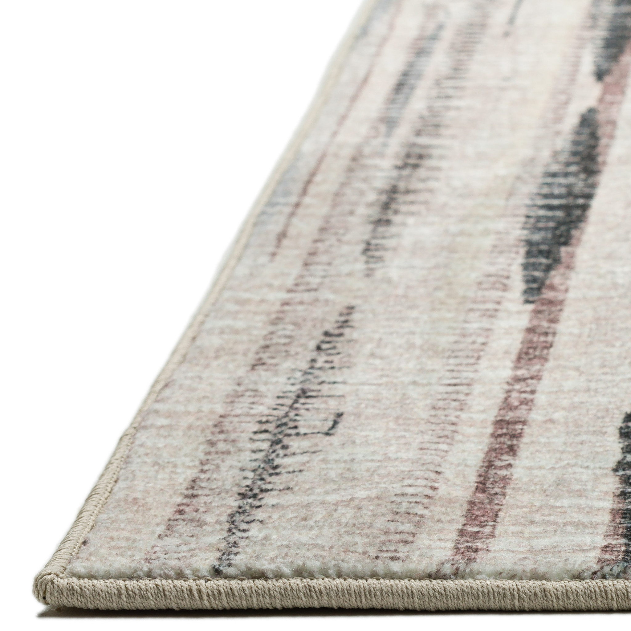 5" X 8" Ivory Ombre Tufted Handmade Area Rug