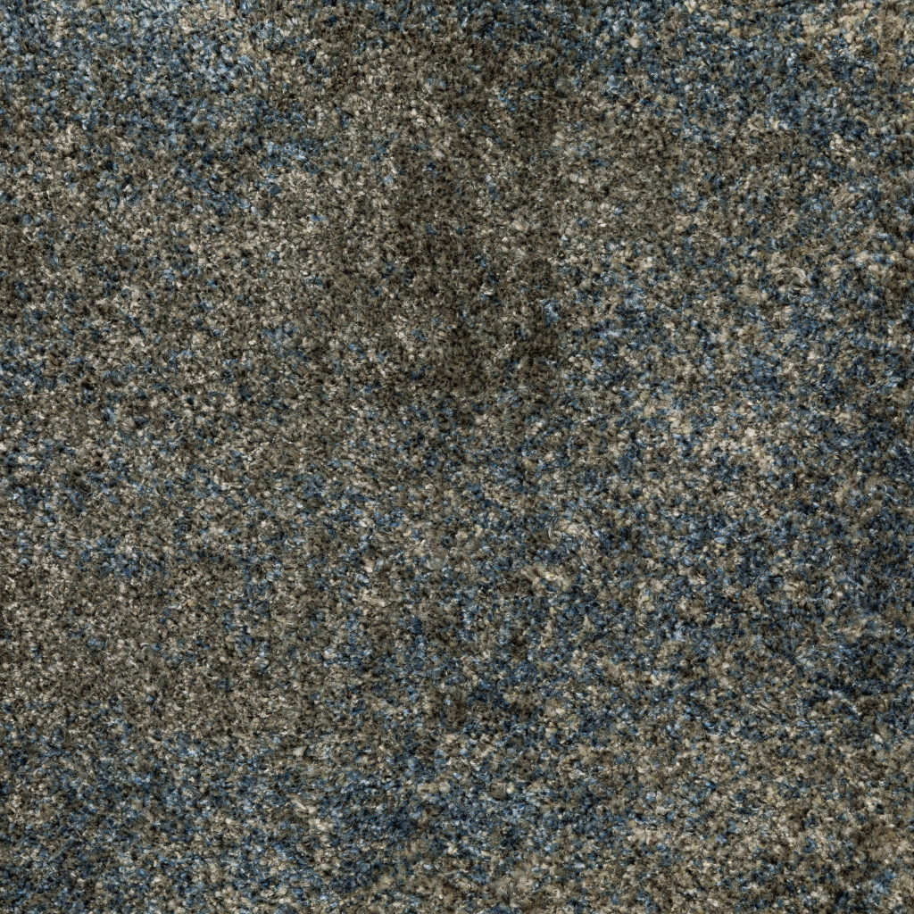 5" X 8" Gray Abstract Power Loom Area Rug