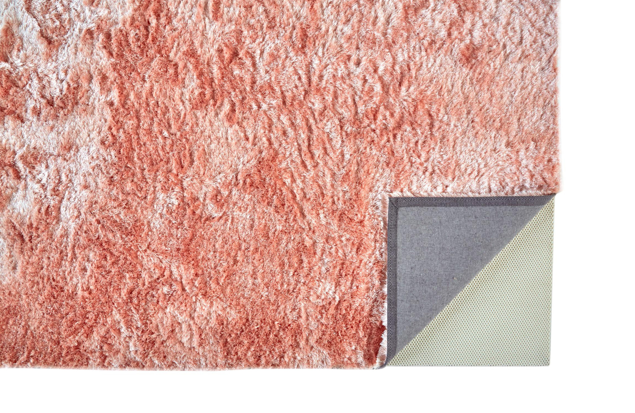 5" X 8" Pink Shag Tufted Handmade Area Rug