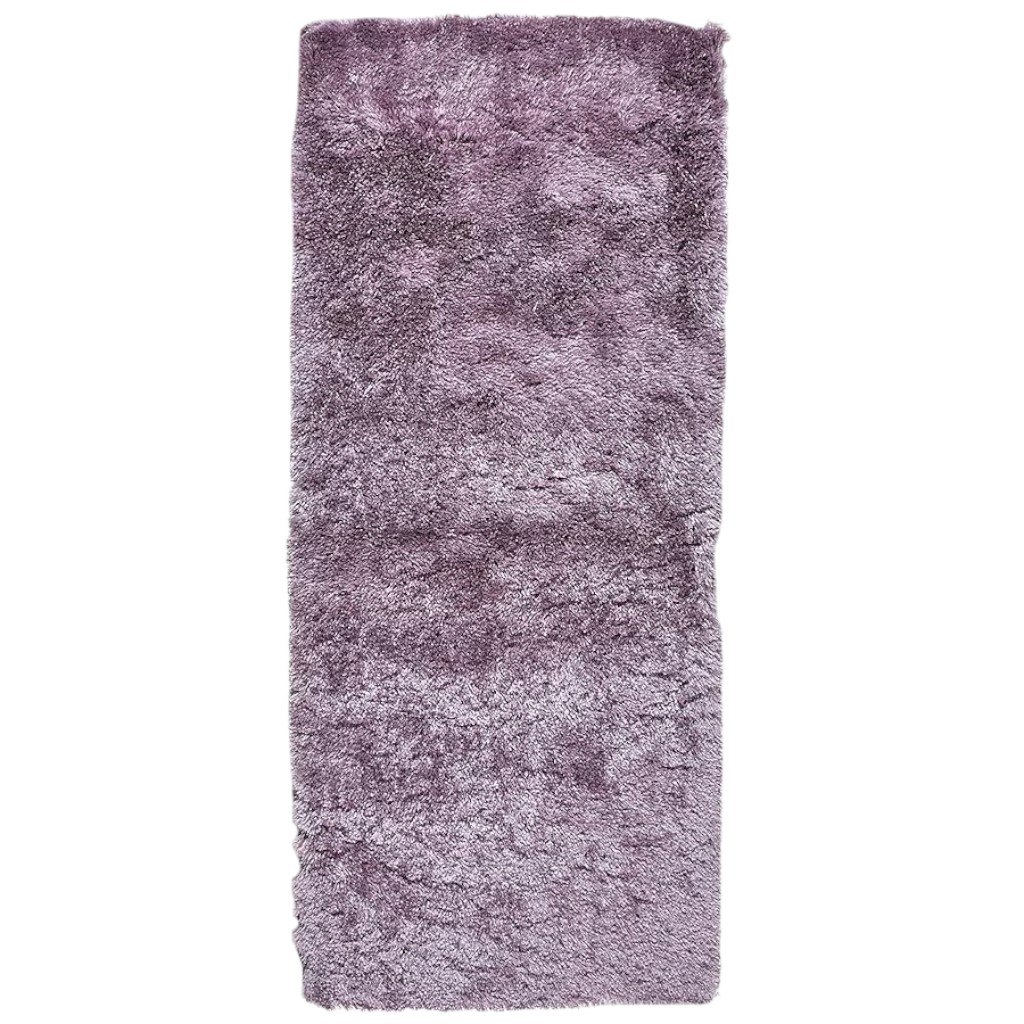 6' Purple Shag Tufted Handmade Runner Rug-511000-1