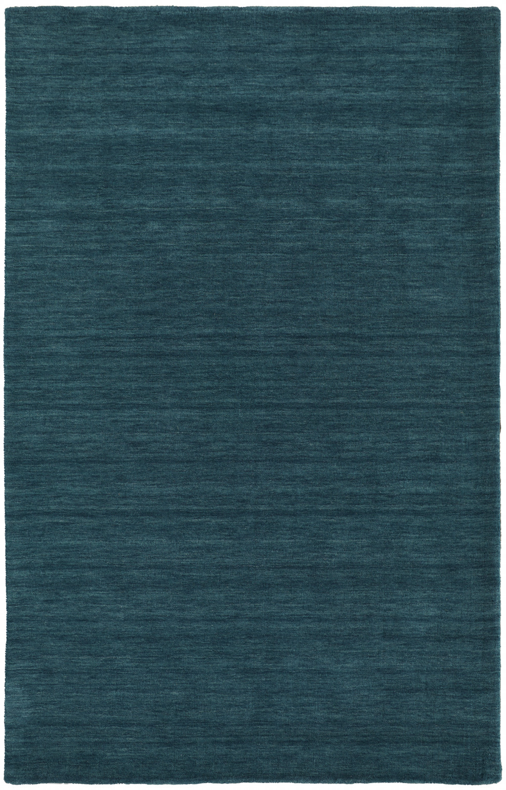 2" X 3" Blue Green Wool Hand Woven Area Rug