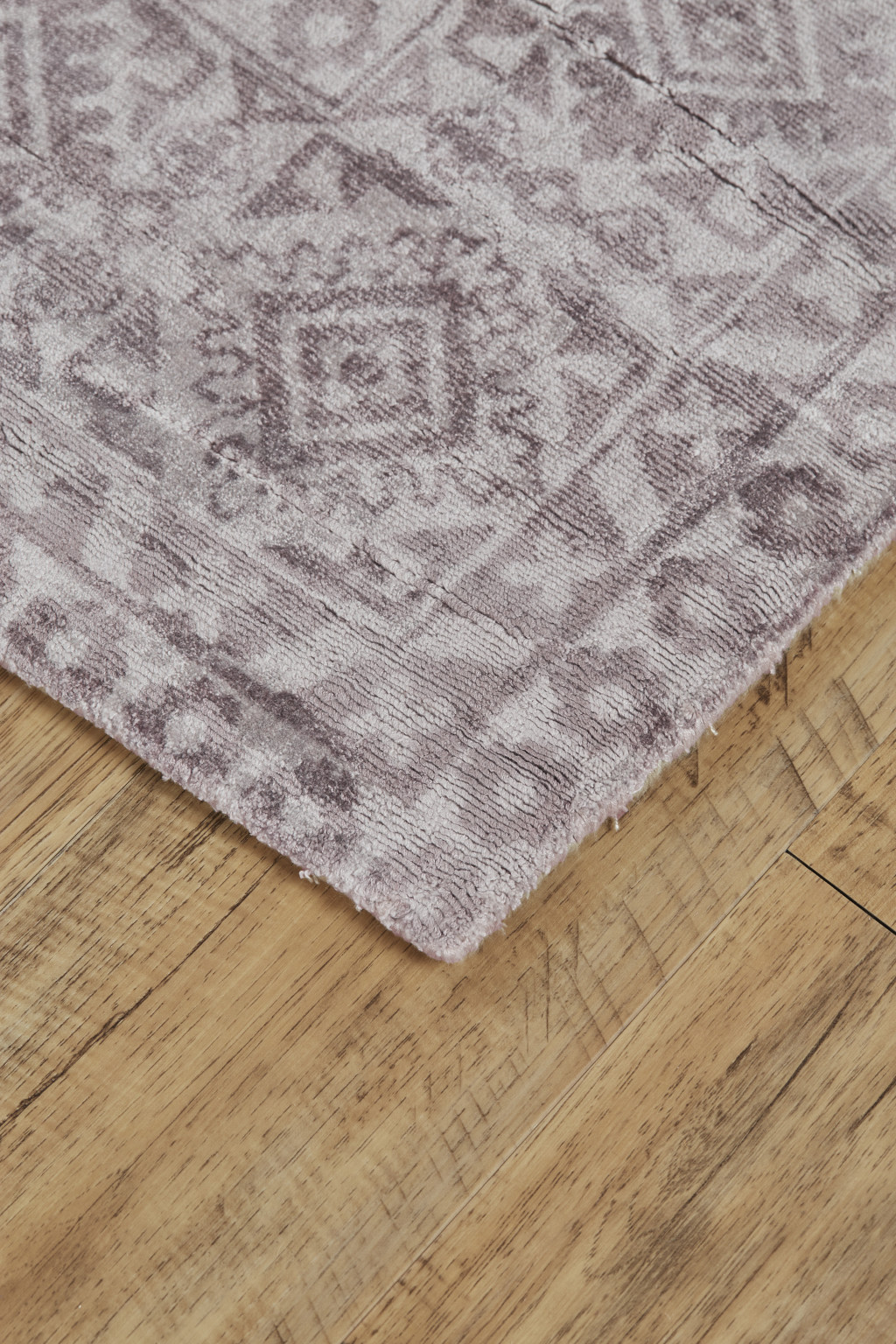 5" X 8" Gray Abstract Hand Woven Area Rug