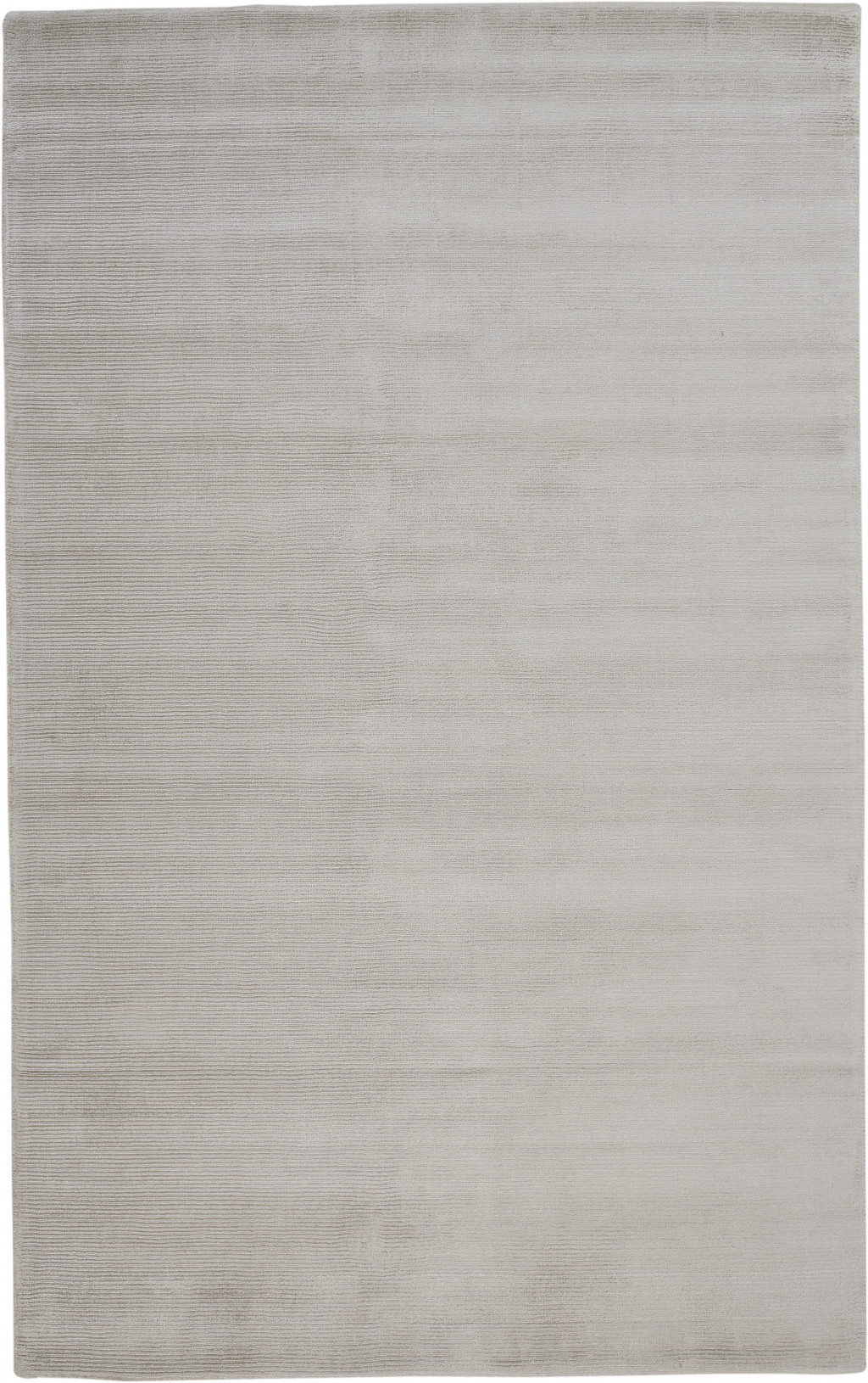 5 X 8 gray And Silver Hand Woven Area Rug