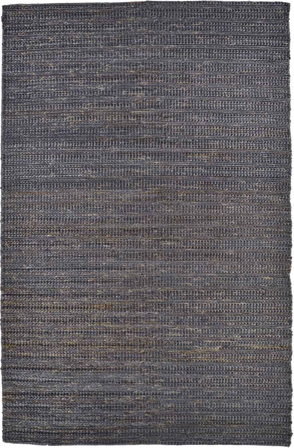 8' X 11' Brown Blue And Taupe Hand Woven Area Rug-511427-1