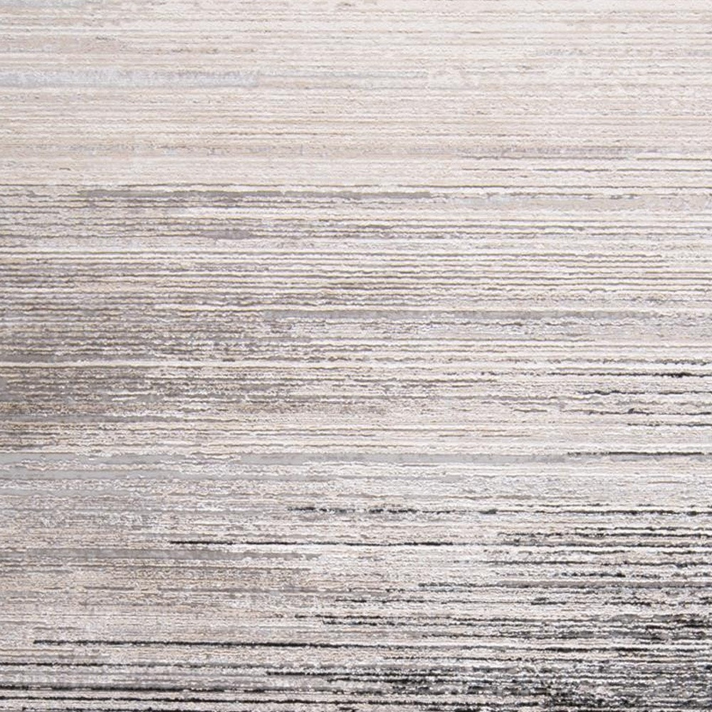 10" X 13" Black And Dark Gray Abstract Stain Resistant Area Rug