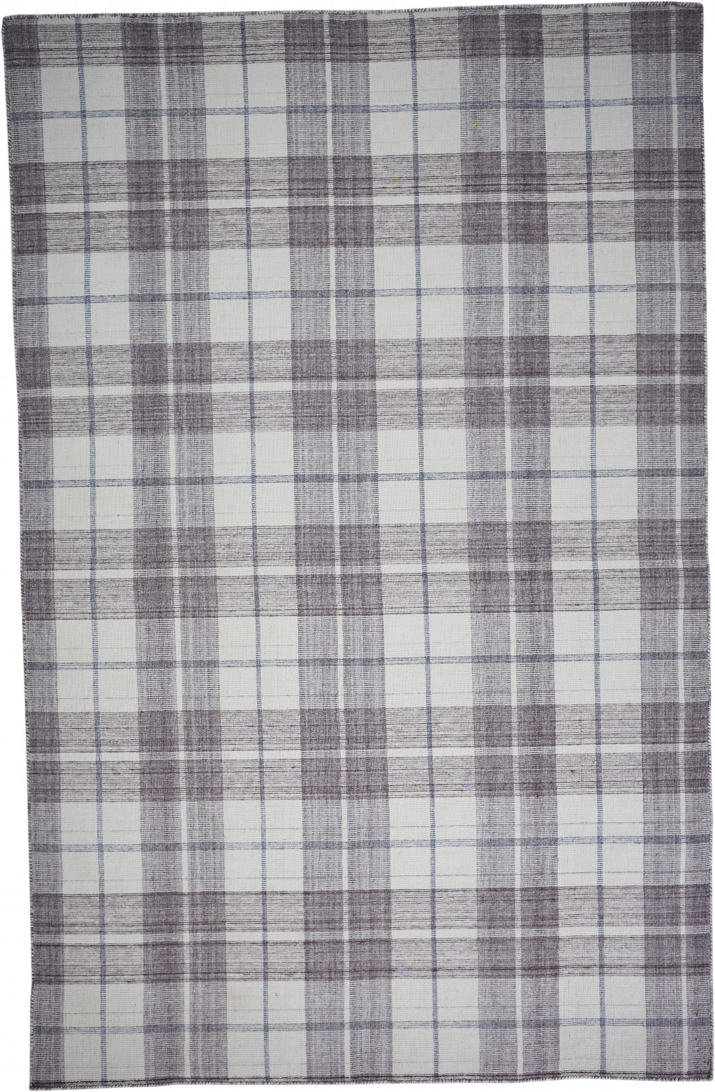 4 X 6 gray Taupe And Ivory Abstract Hand Woven Stain Resistant Area Rug