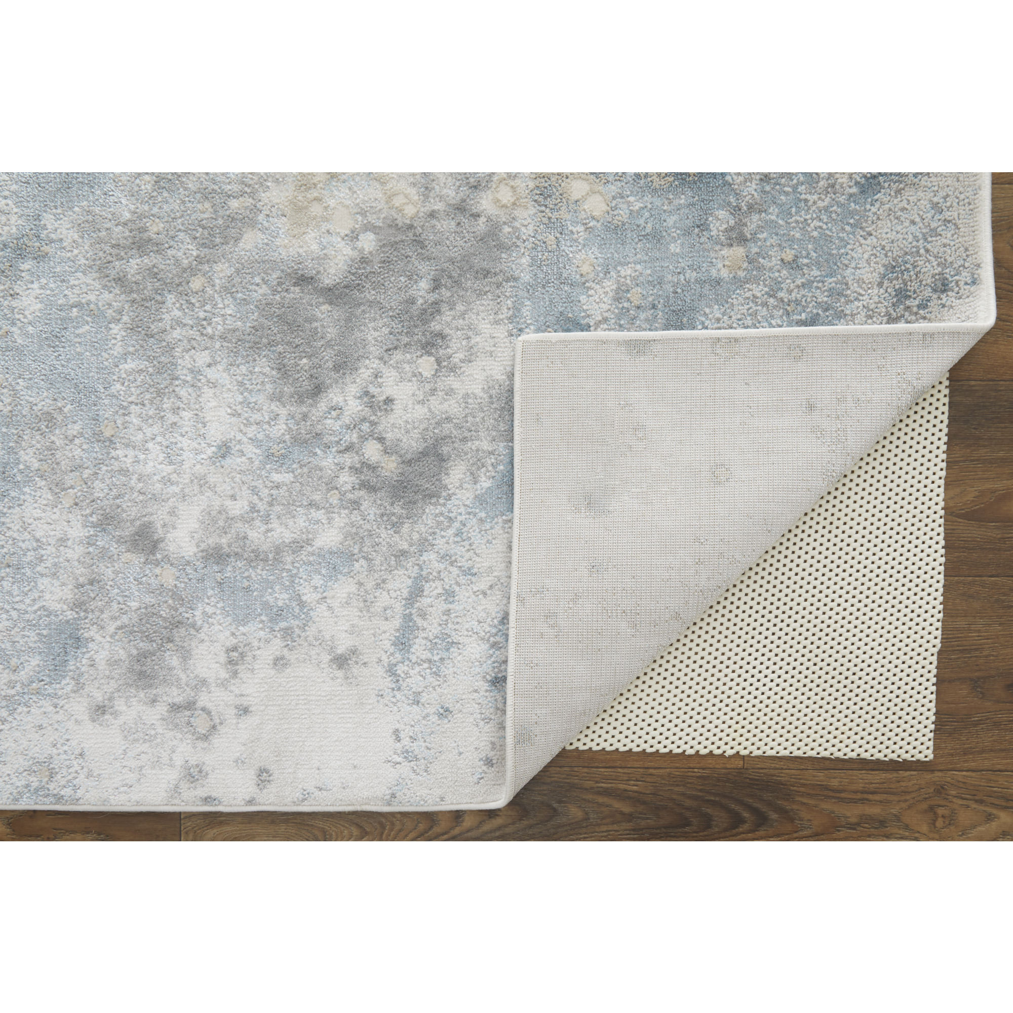 4 x 6 Blue Abstract Area Rug