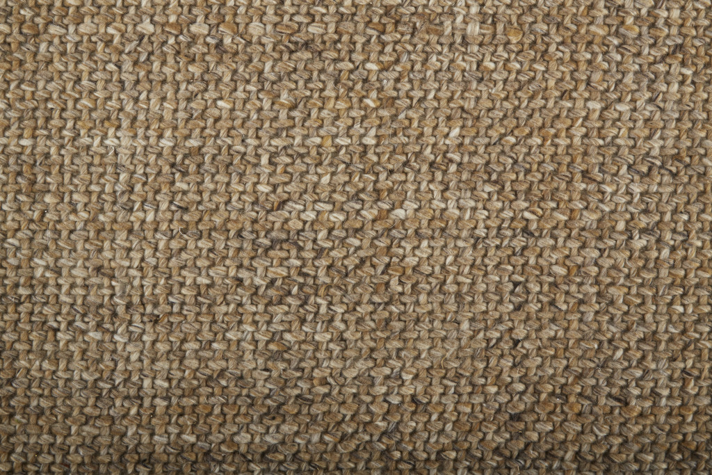 5" X 8" Brown Hand Woven Area Rug