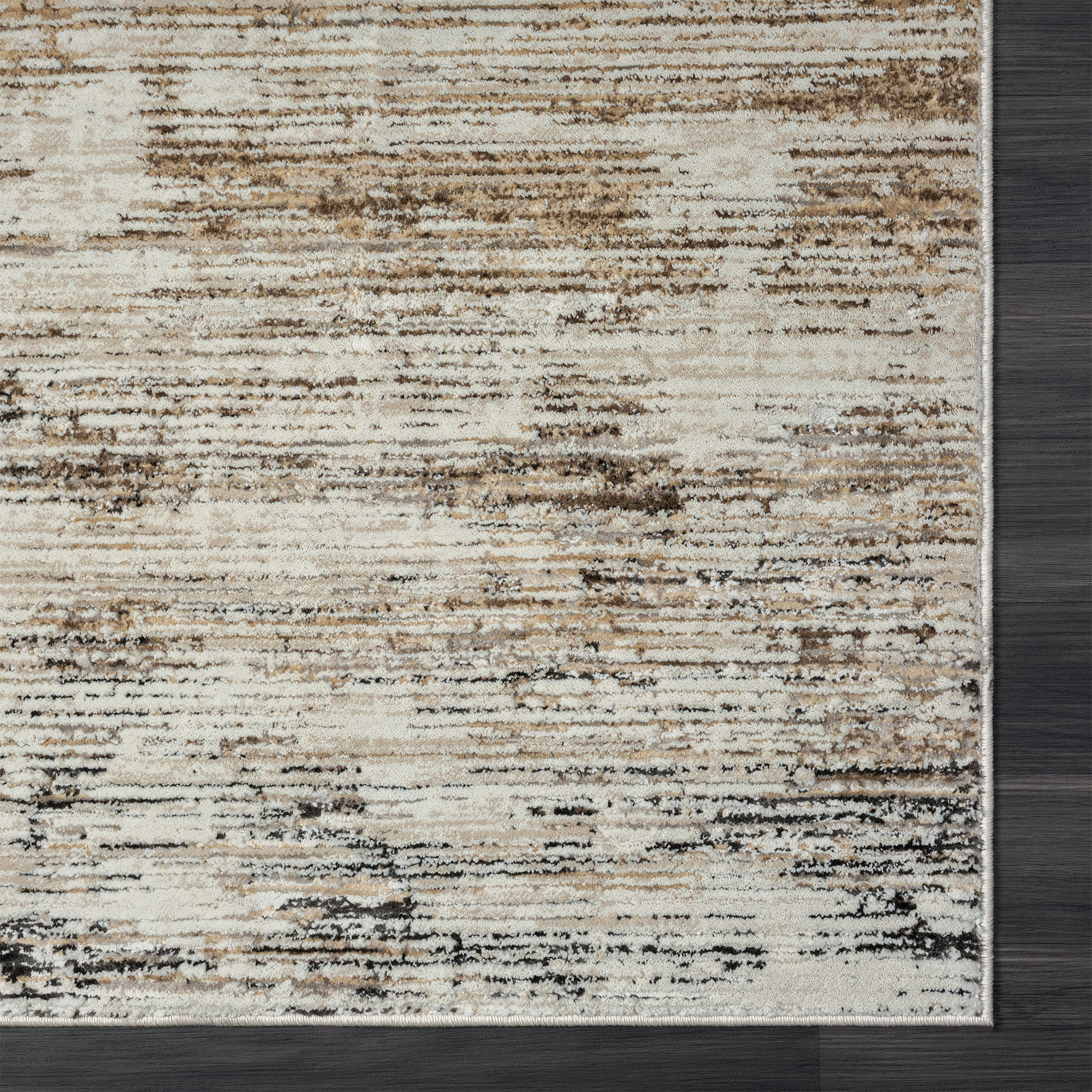 4 X 6 gray Abstract Distressed Area Rug