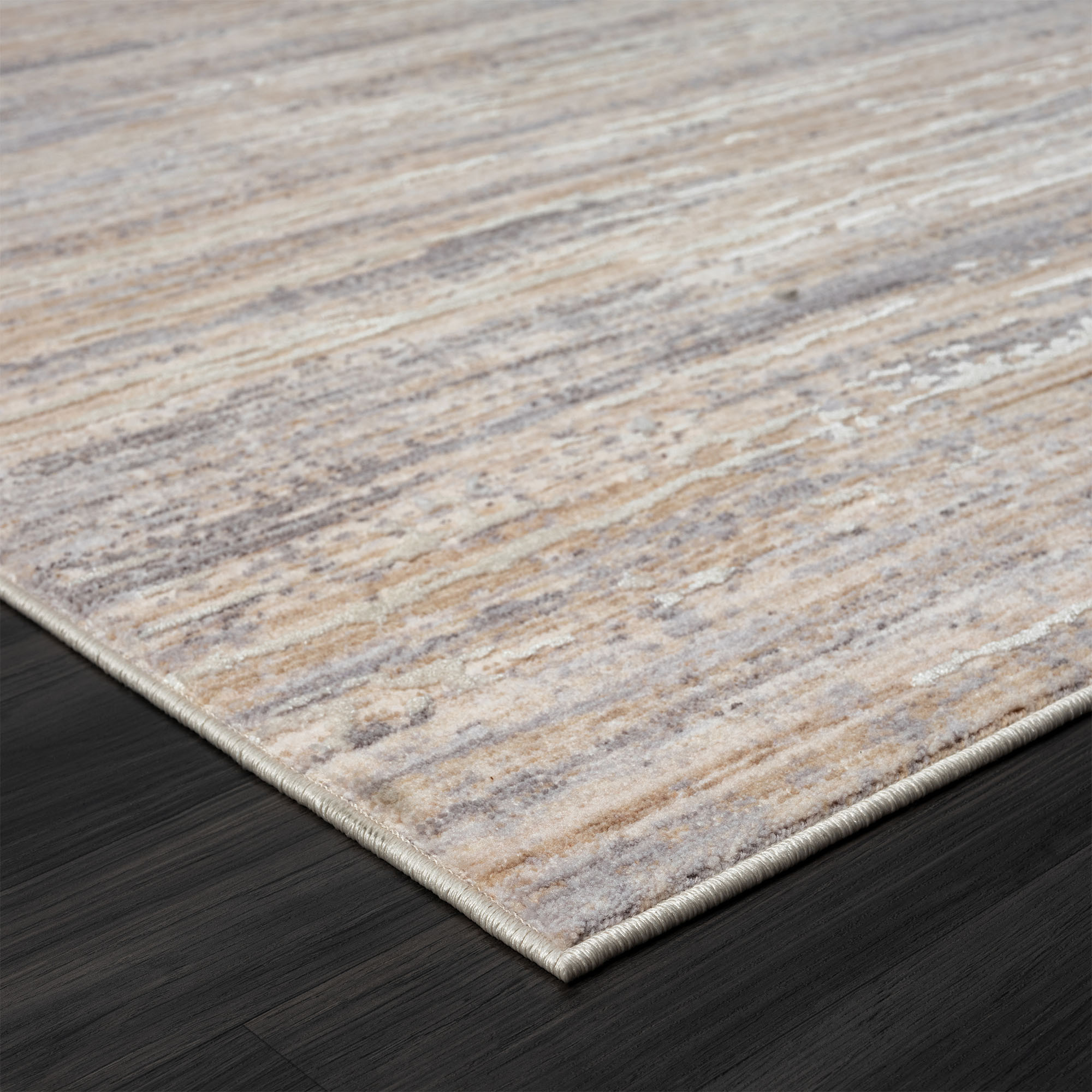 8" X 10" Gray Abstract Area Rug