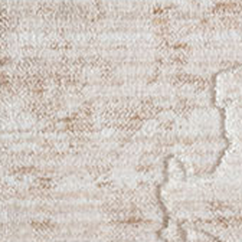 5" X 8" Beige Abstract Area Rug