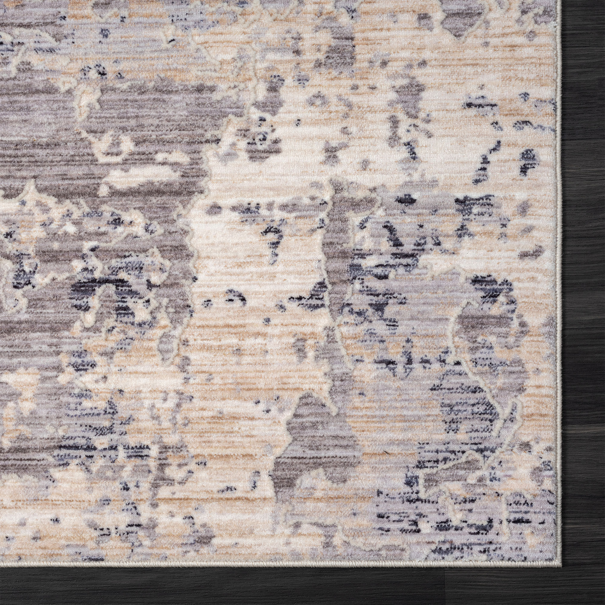 5 X 8 gray Abstract Area Rug