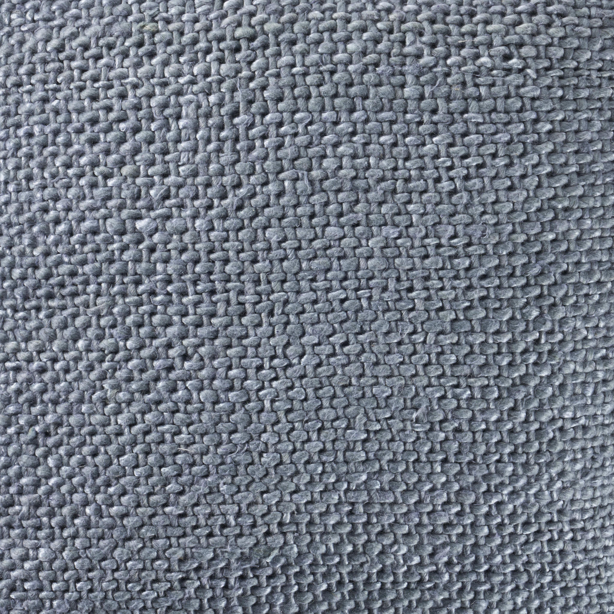 20" X 20" Frost Blue 100% Cotton Zippered Pillow