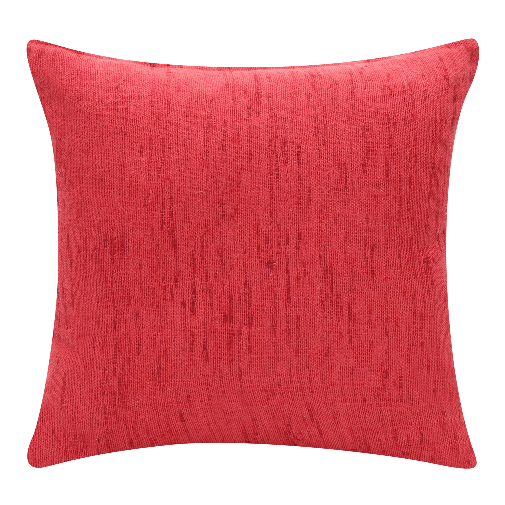 20" X 20" Coral Linen Zippered Pillow-517060-1