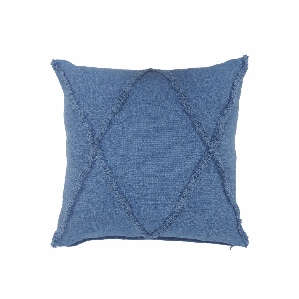 18" Cobalt Throw Pillow-517092-1