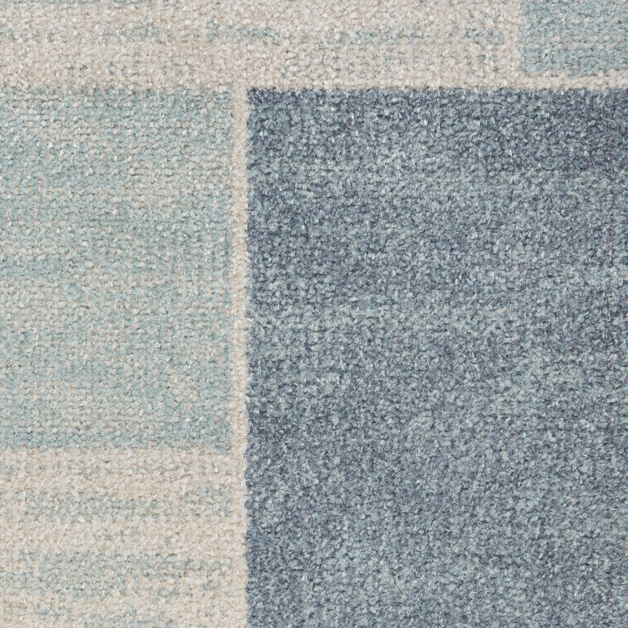 9" X 12" Ivory Oriental Power Loom Distressed Area Rug