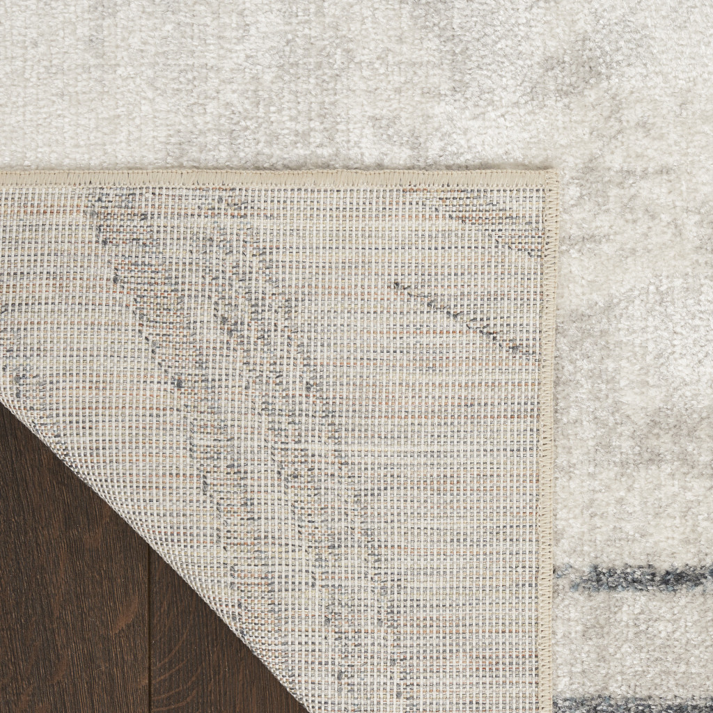 9" X 12" Gold Oriental Power Loom Area Rug