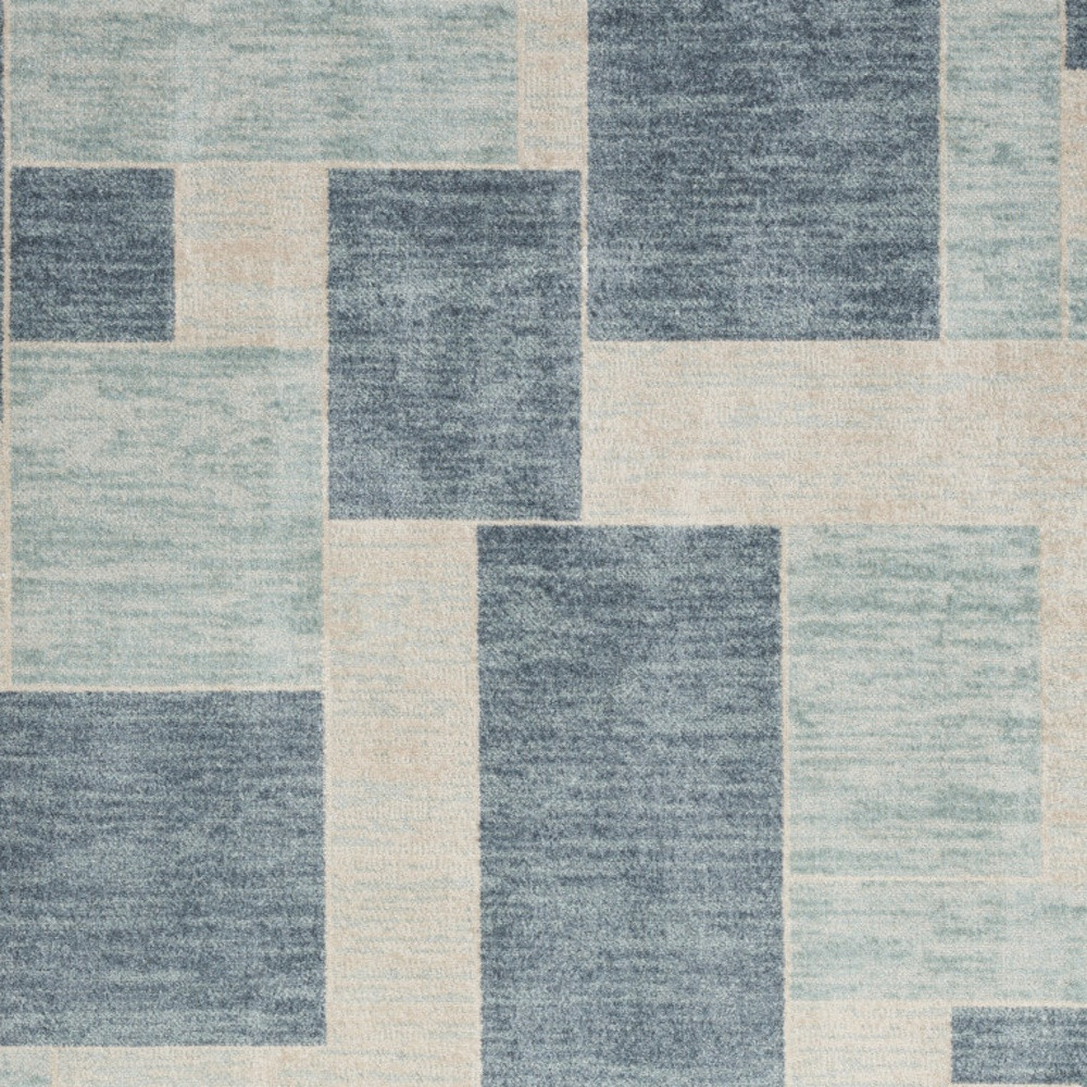 3" X 5" Gray Oriental Power Loom Distressed Washable Area Rug