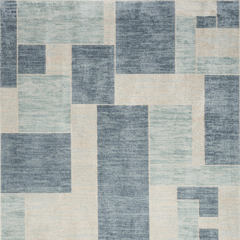 3" X 5" Gray Oriental Power Loom Distressed Washable Area Rug