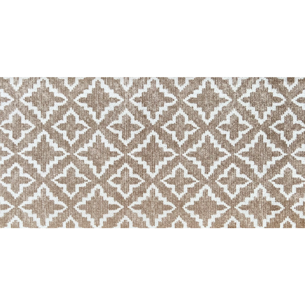2 X 4 Sand Moroccan Machine Tufted Area Rug With UV Protection