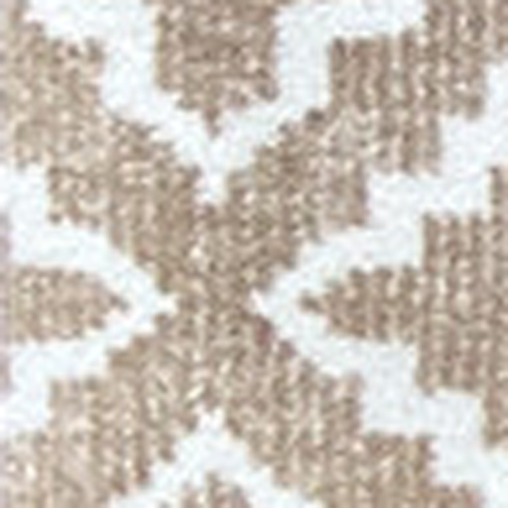 2 X 6 Sand Moroccan Machine Tufted Runner Rug With UV Protection