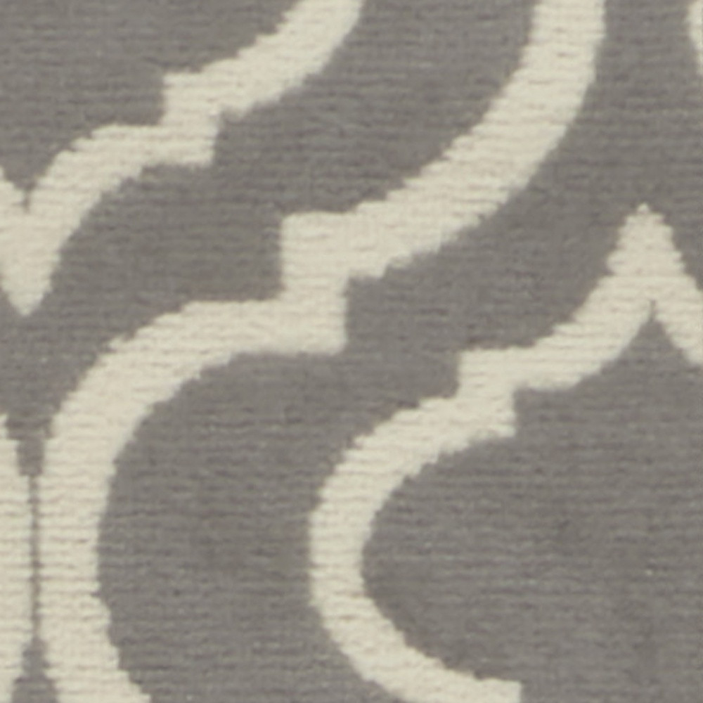 2" X 4" Gray Moroccan Power Loom Area Rug