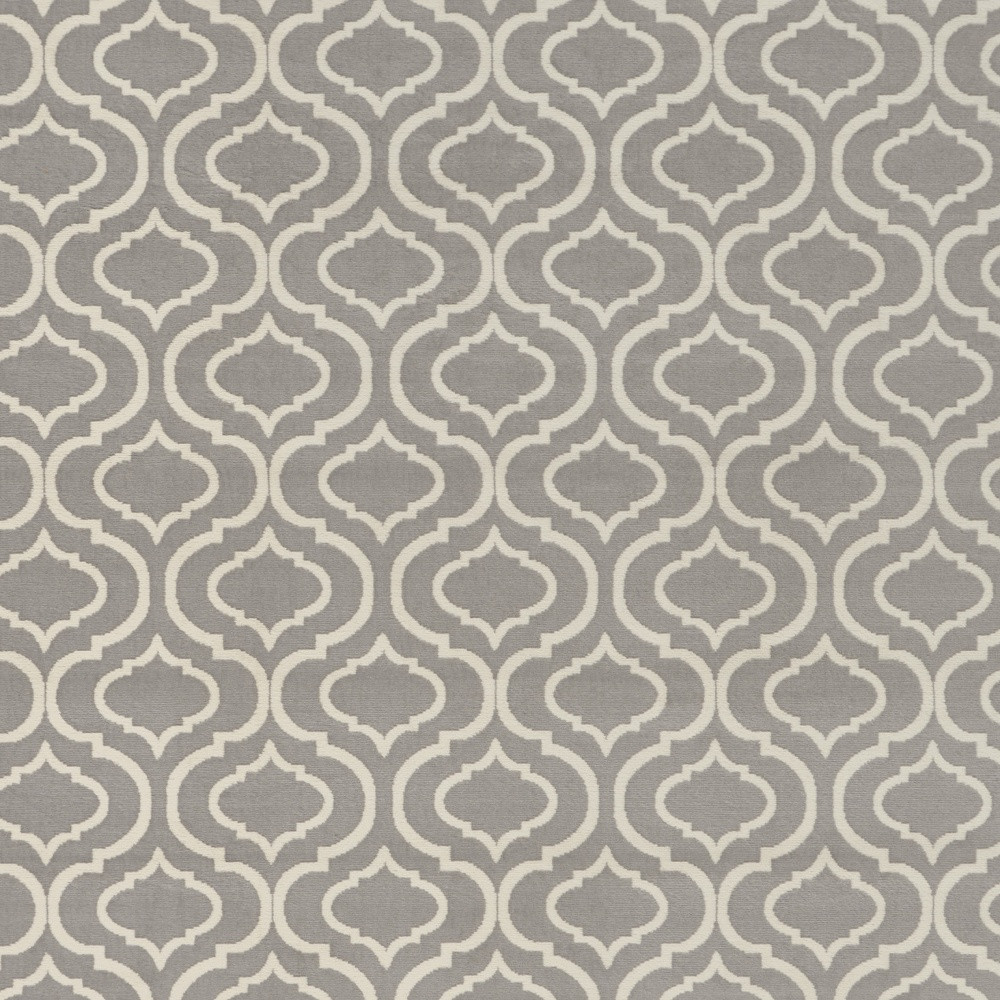 8" X 10" Gray Moroccan Power Loom Area Rug