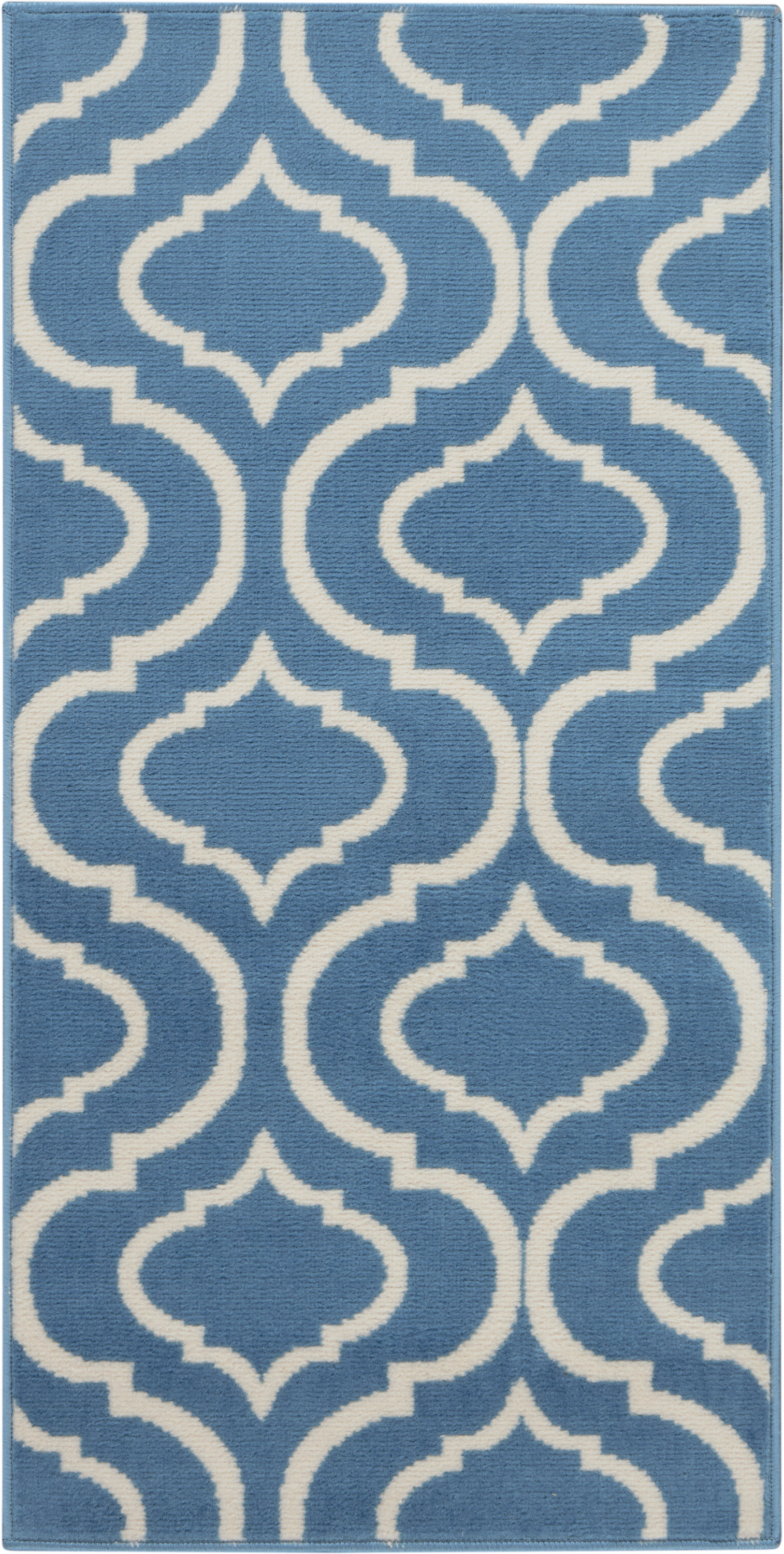 2 X 4 gray Moroccan Power Loom Area Rug